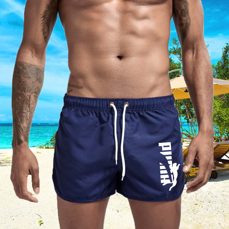

2022 Men's Swim Shorts New Swimsuit Sexy Swimwear Men Swimming Trunks Mens Swim Briefs Beach Shorts Men's Summer Shorts