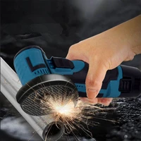 19500rpm rechargeable grinding tool handheld electric angle grinder cutter for cutting polishing ceramic tile wood stone