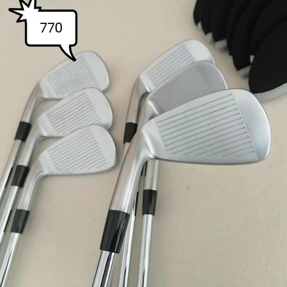 Golf Clubs TL-Made P770 Iron Set 7pcs Silver Heads With Steel/Graphite Shaft