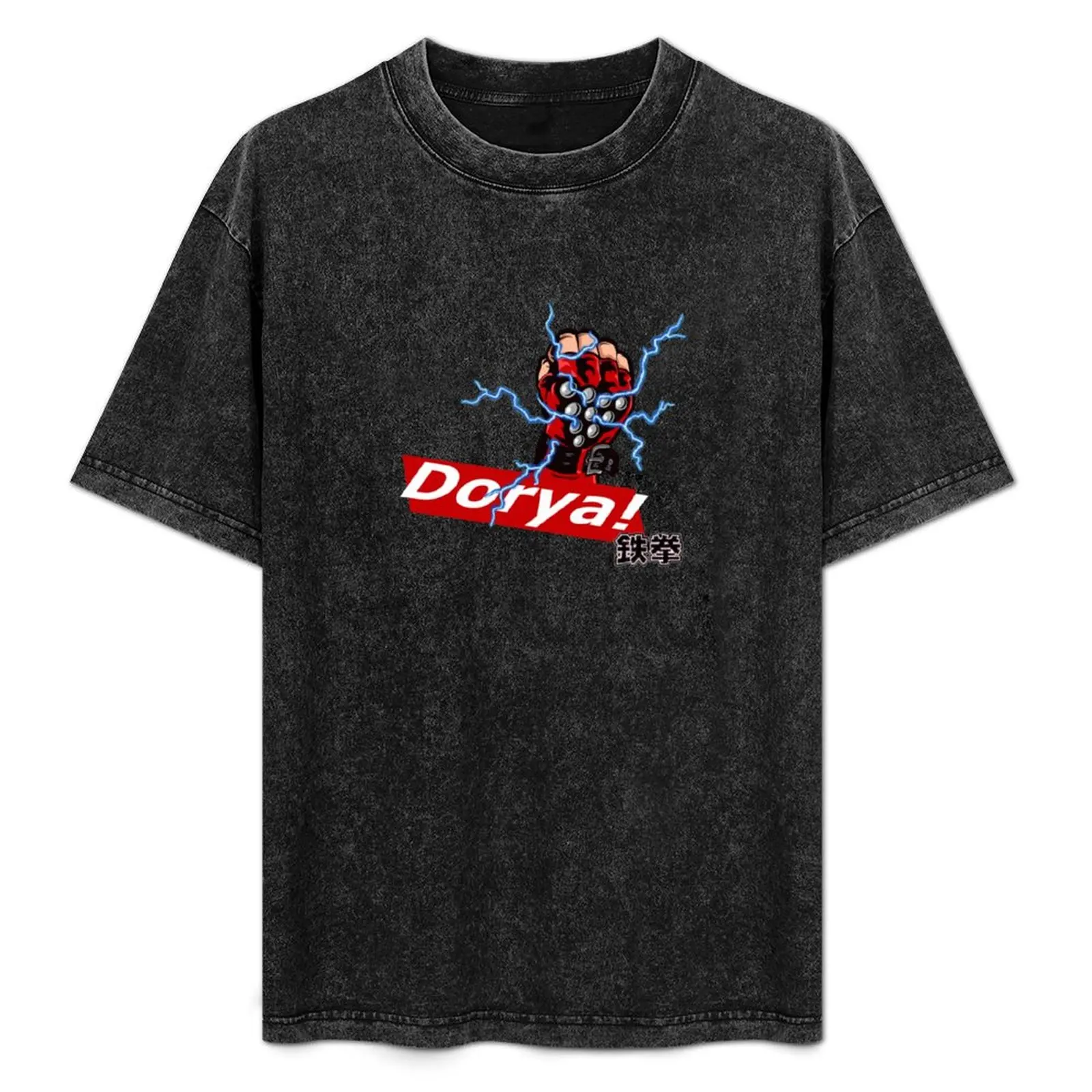 Фото Футболка dorya doriya fighter gloveart ewgf, футболка большого размера из мягкого хлопка №1