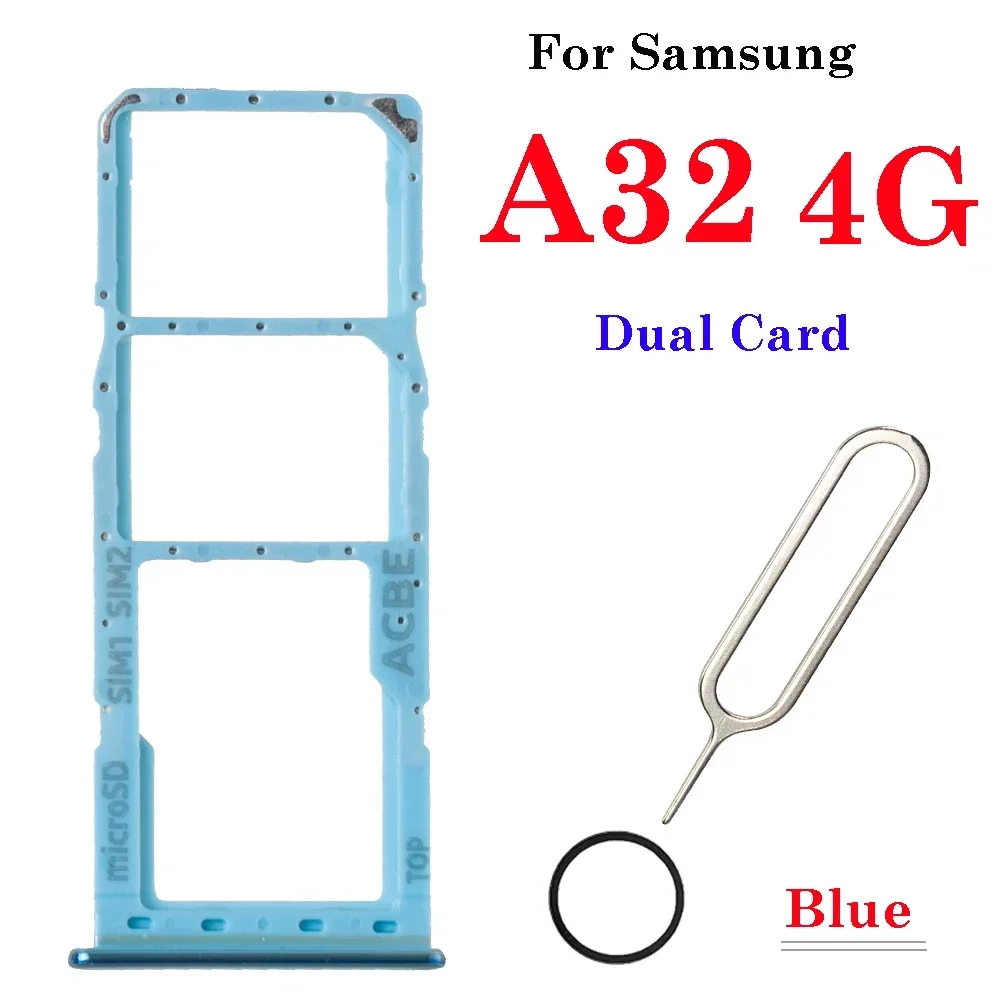 Держатель для двух SIM-карт лоток SD Micro Nano адаптер Samsung Galaxy A13 A22 A32 A33 A52 A70 A72 A80
