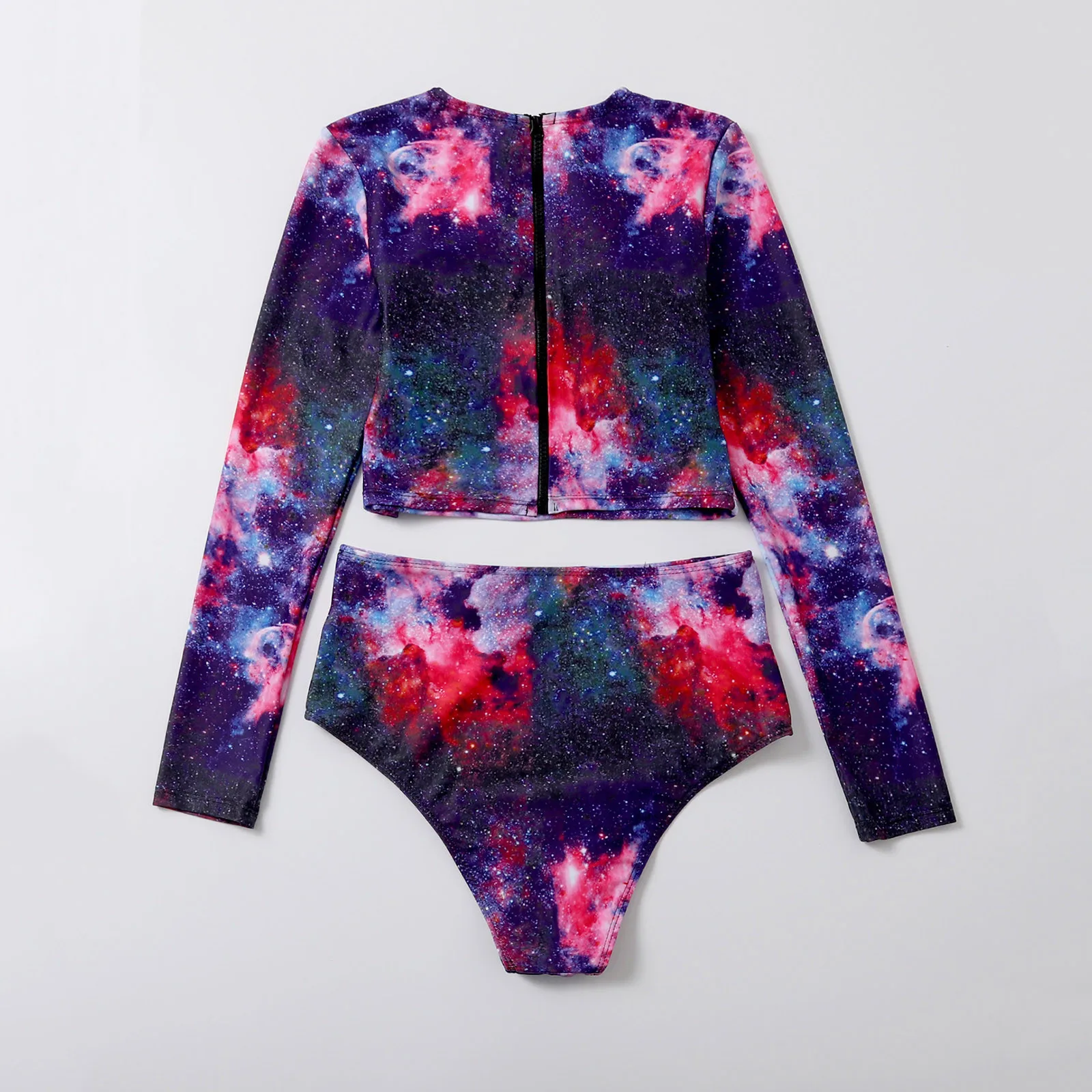 Женский Двухсекционный Купальник Со Звездами Пляжная Одежда