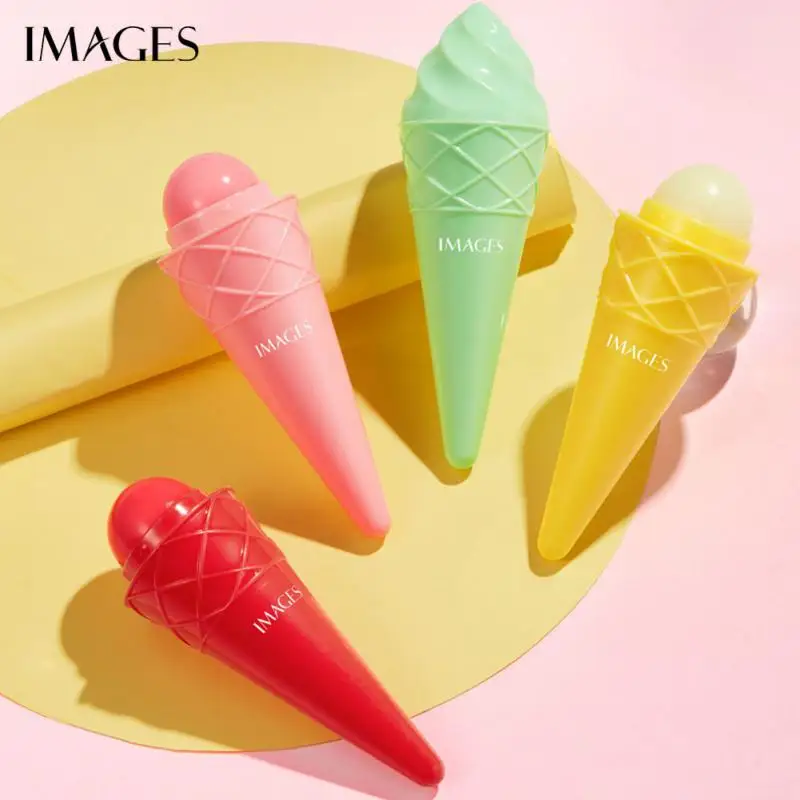

Cute Ice Cream Lip Balm Fruit Flavour Lipstick Waterproof Moisturizer Long Lasting Lip Care Beauty Lip Makeup Korean Cosmetics