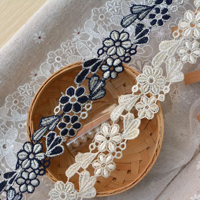 Кружевное украшение для платья 2 7 см x 1 метр