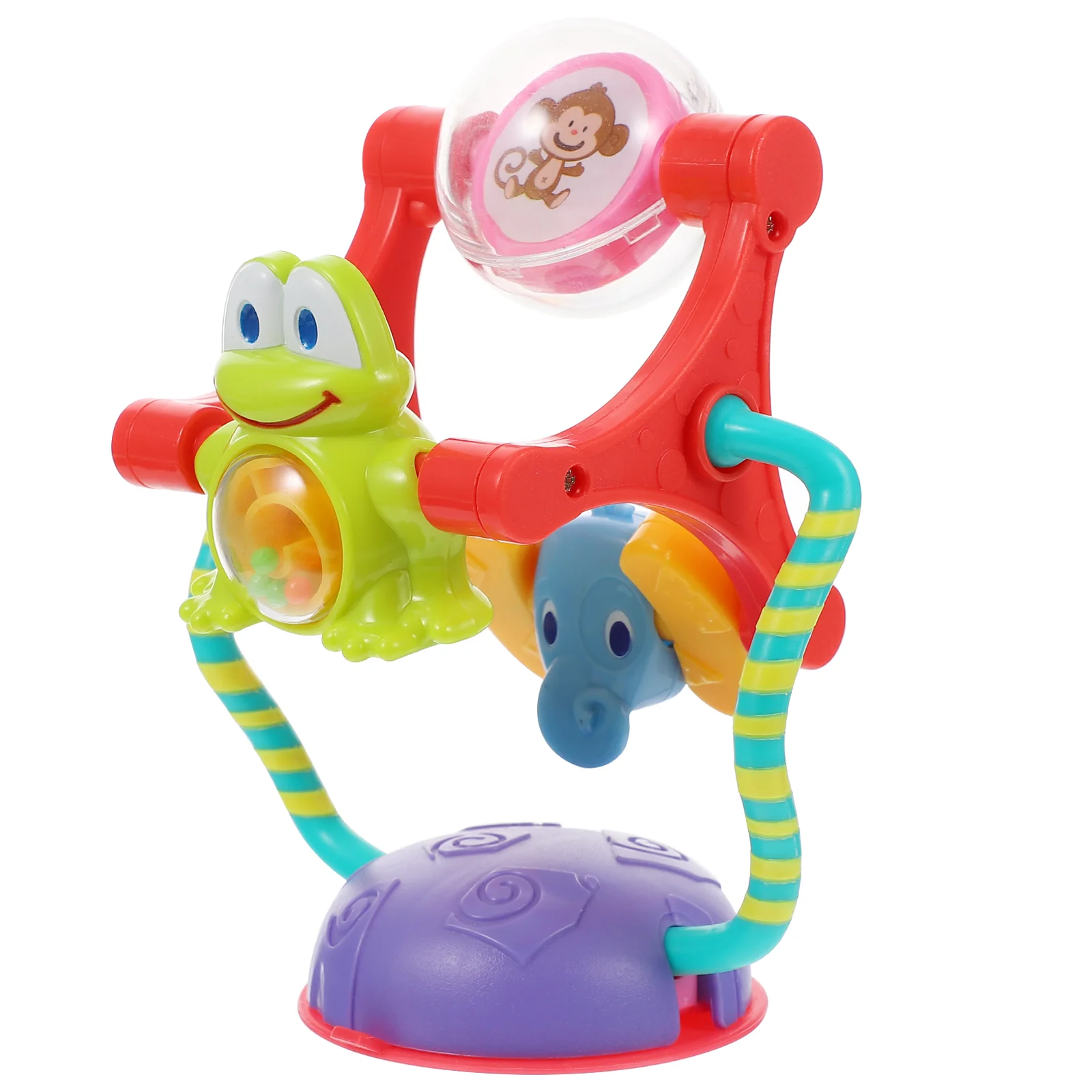 

Toy Chair High Suction Wheel Toys Ferris Tray Baby Interactive Cup Developmental Sensory Newborn Activity Feeding Toddler