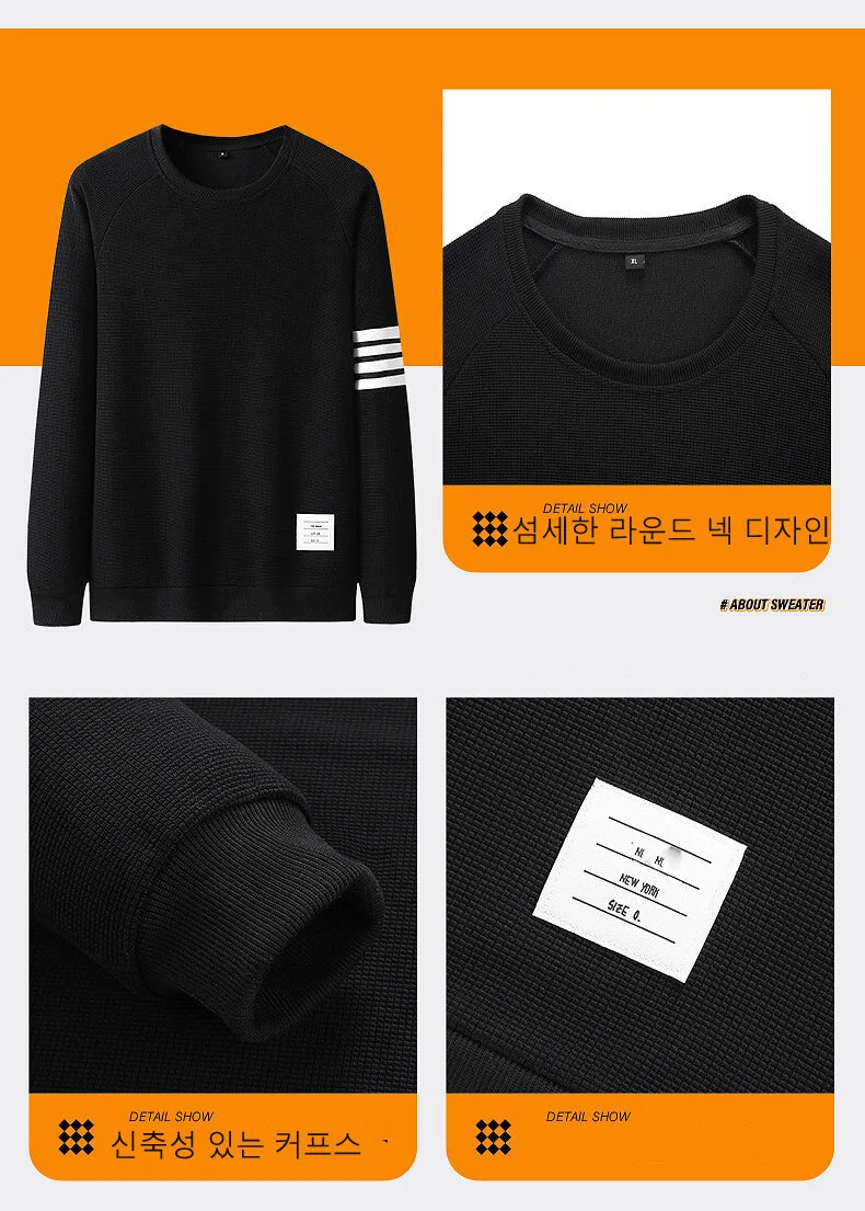 2023 Tracksuit Men 3 Pieces Set Plus Size Sweatshirt + Sweatpants Sportswear Zipper Casual Korean Sport Clothing Running Sets