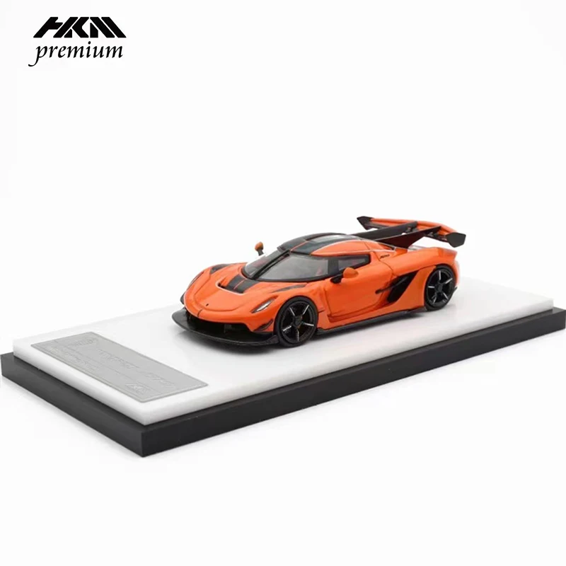 

HKM Premium 1:64 Model Car Koenigs Jesko Super Car Alloy Die-Cast Orange