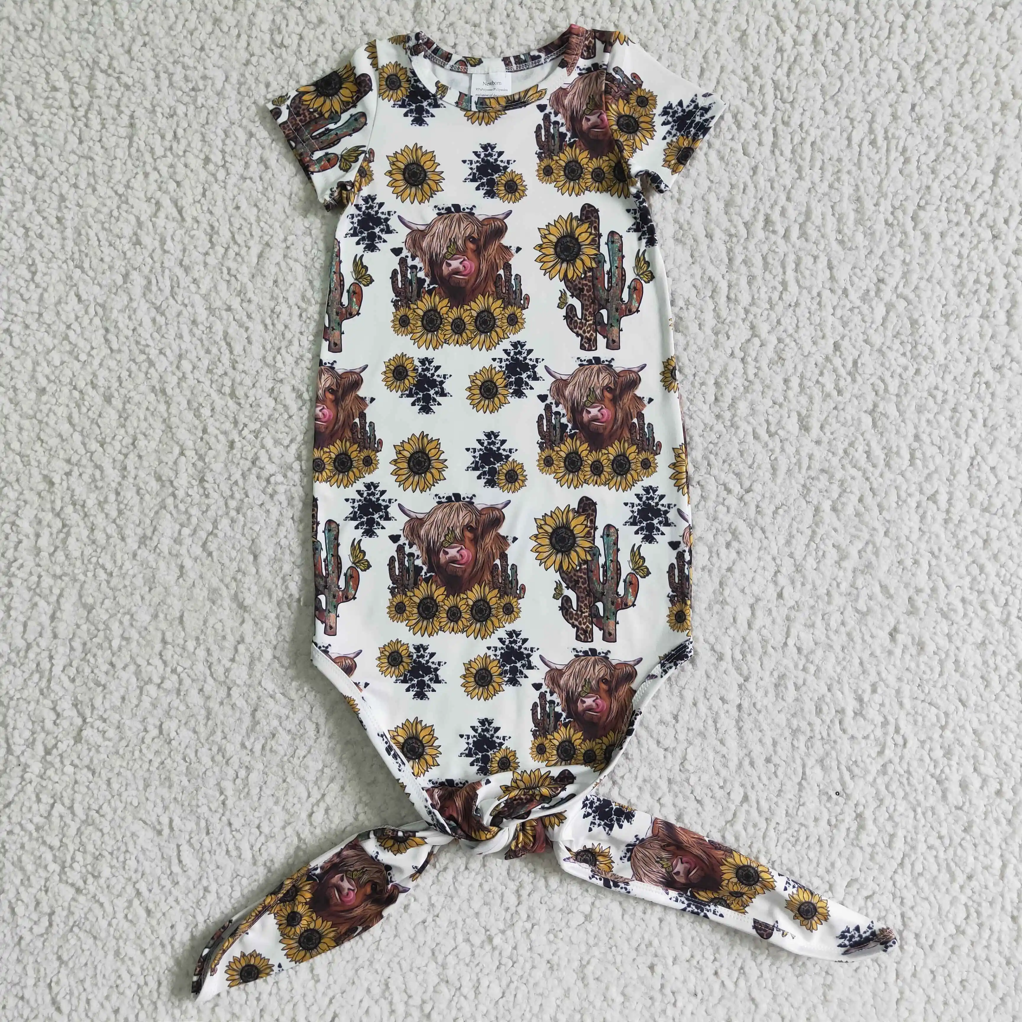 

Комбинезон для новорожденных с коротким рукавом в ковбойском стиле