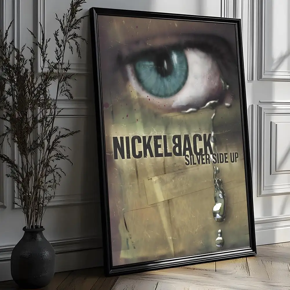 Постер с изображением рок-группы Nickelback, HD-качество, настенный декор для дома, водонепроницаемый, для гостиной, бара, эстетичное украшение (art.: 3920db4d52875) - 3920db4d52875