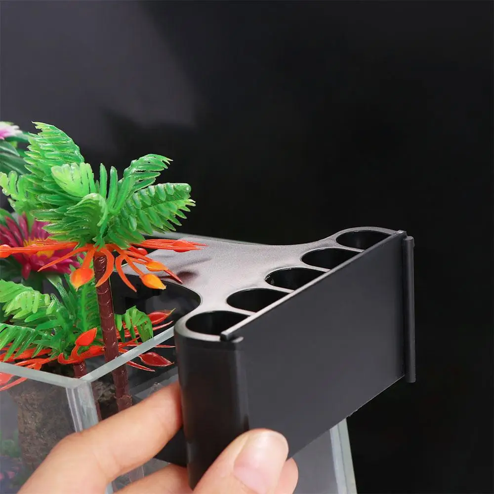 Черный Интегрированный Крючок Подвесной Плантатор Для Аквариумных Водных