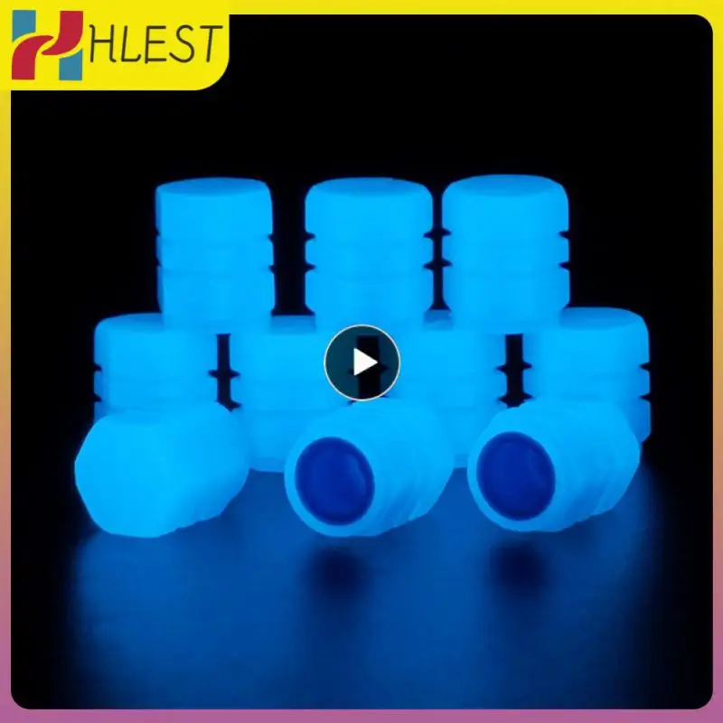 

Durable Tire Lights Fashionable Self-lighting Universal Luminous Tyre Valve Convenient Luminous Tire Valve Cap Lights Creative