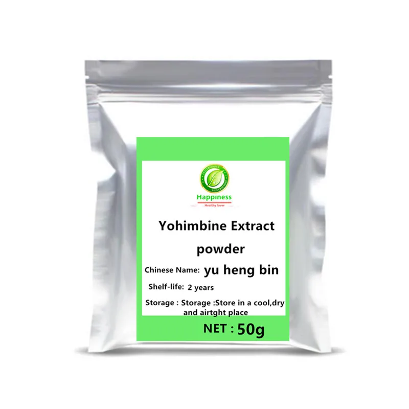 

Yohimbe Bark Extract powder 99% Yohimbine Hydrochloride/hcl Powder Nutrition Supplement Body Free Shipping