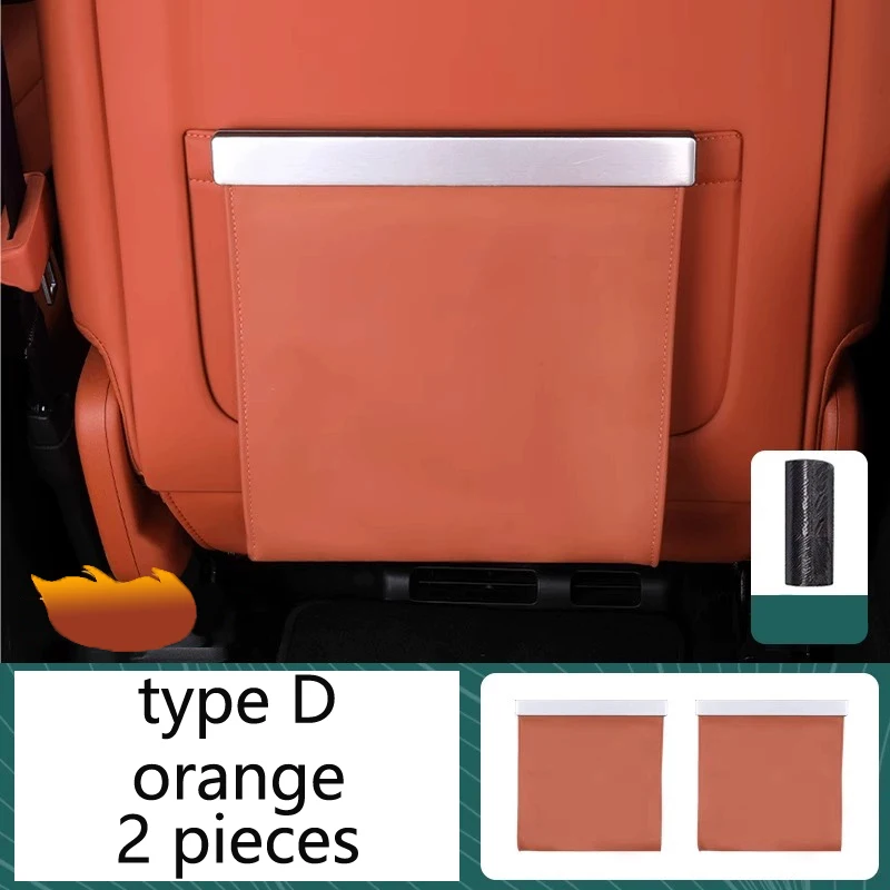 

Для Li Lixiang L6 L7 L8 L9 Автомобильный Стайлинг Спинка сиденья Мусорное ведро Мешок для мусора Складная сумка для хранения Подвесной тип Автоаксессуары