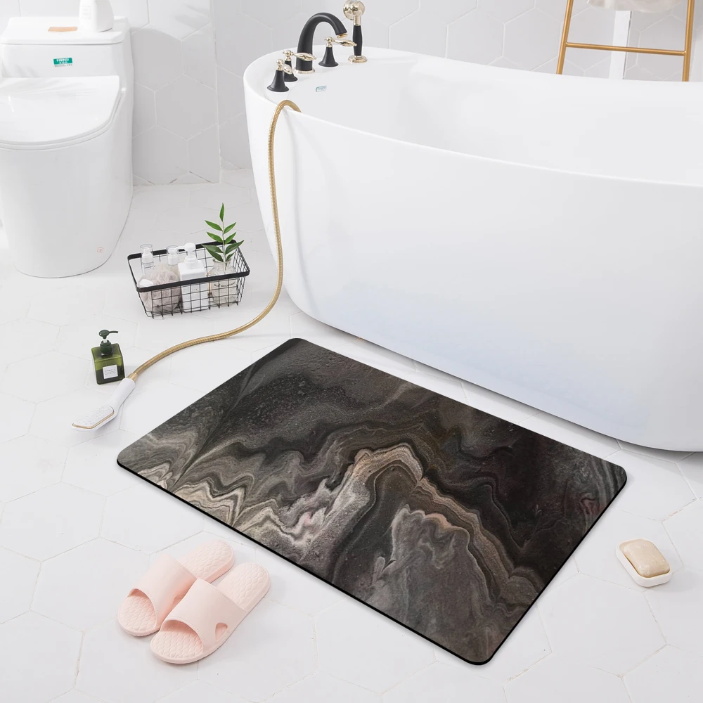 

Нескользящий Впитывающий Коврик для ванной в скандинавском стиле, напольный декоративный коврик для спальни, коридора, кухни, домашний коврик для туалета, душа