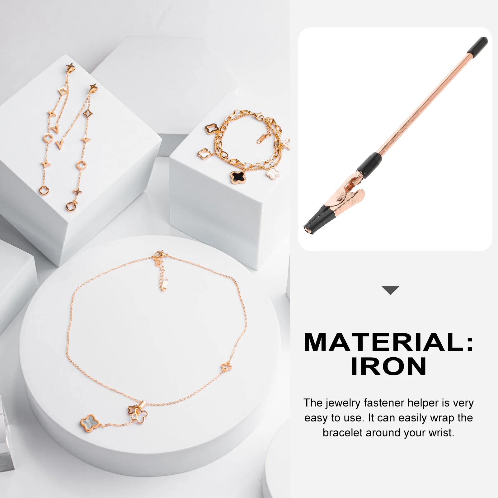 Bracelet Wearing Tool Desktop Message Clips Compact Memo Holder Table Number Holders