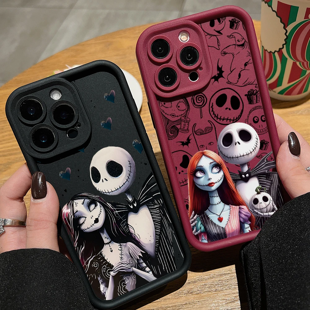 Чехол для телефона Corpse Bride Skeleton Love Xiaomi Mi 14 14T 13 12T 11 Lite Poco C61 X5 X4 M6 F5 F4 Pro 4G 5G Soft Cover Funda