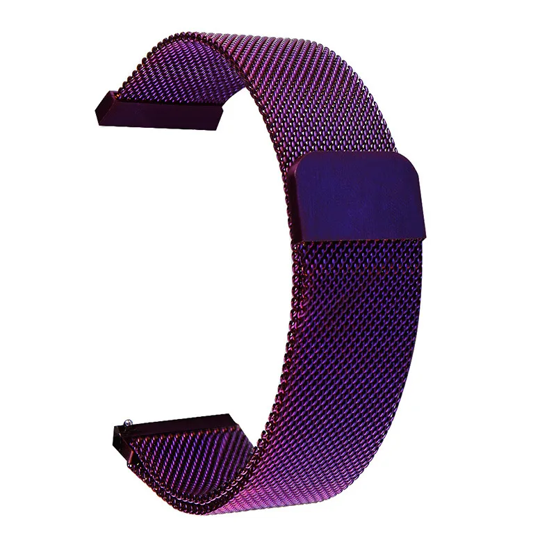 Ремешок из нержавеющей стали для часов браслет Миланская петля под розовое