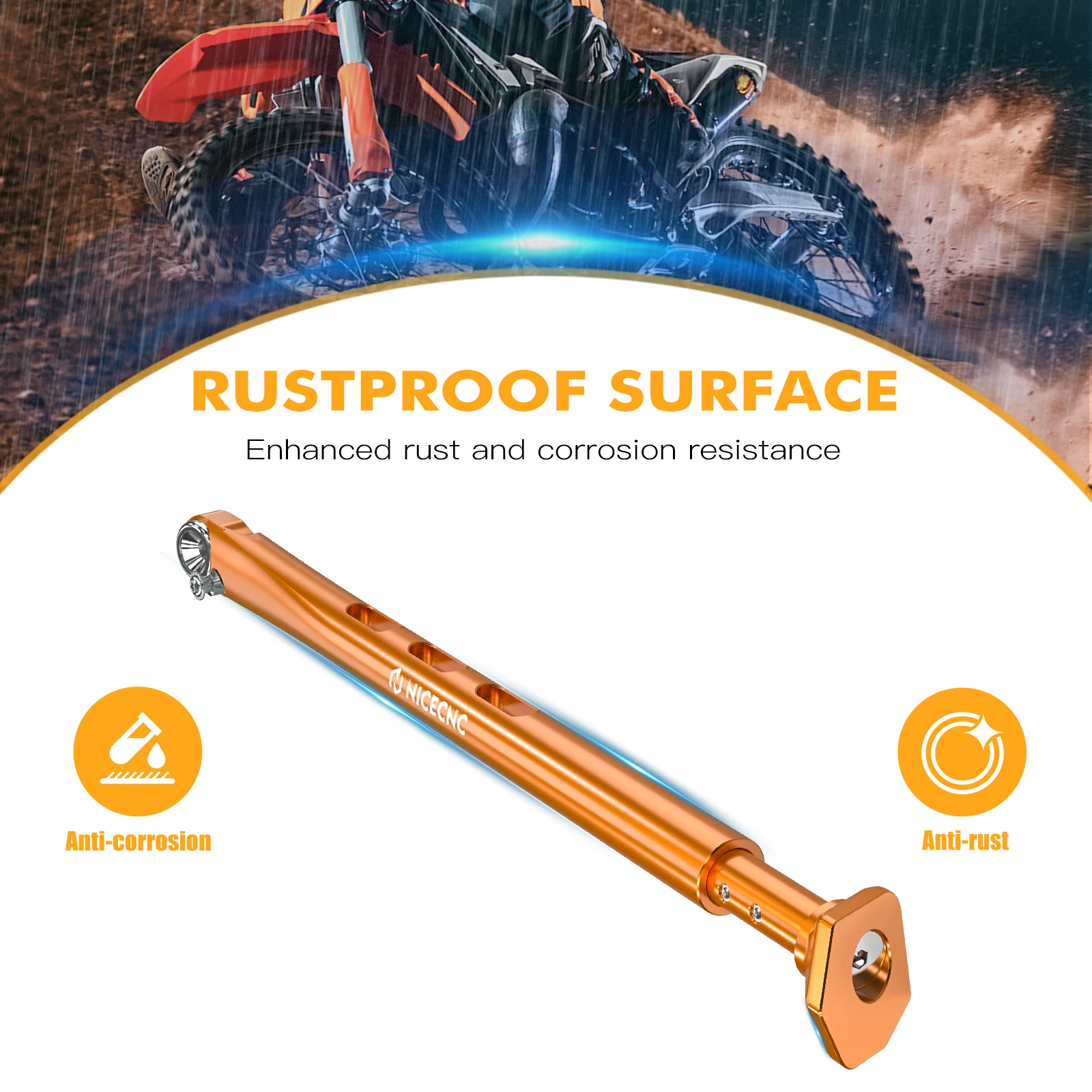 Регулируемая подставка для KTM EXC 300 2023 алюминиевые опускающие звенья 125-500