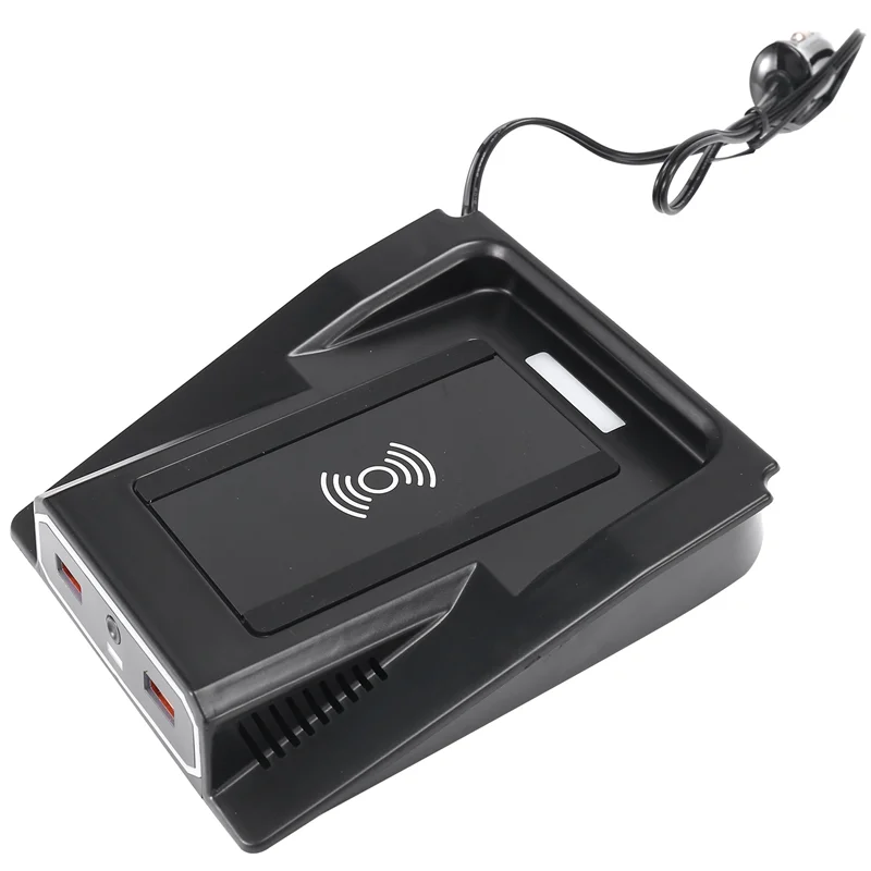 

For Suzuki Jimny JB64 JB64W JB74 JB74W 2018-2020 LHD Car Holder Wireless Charger with 2 Ports Dual USB Car Charger