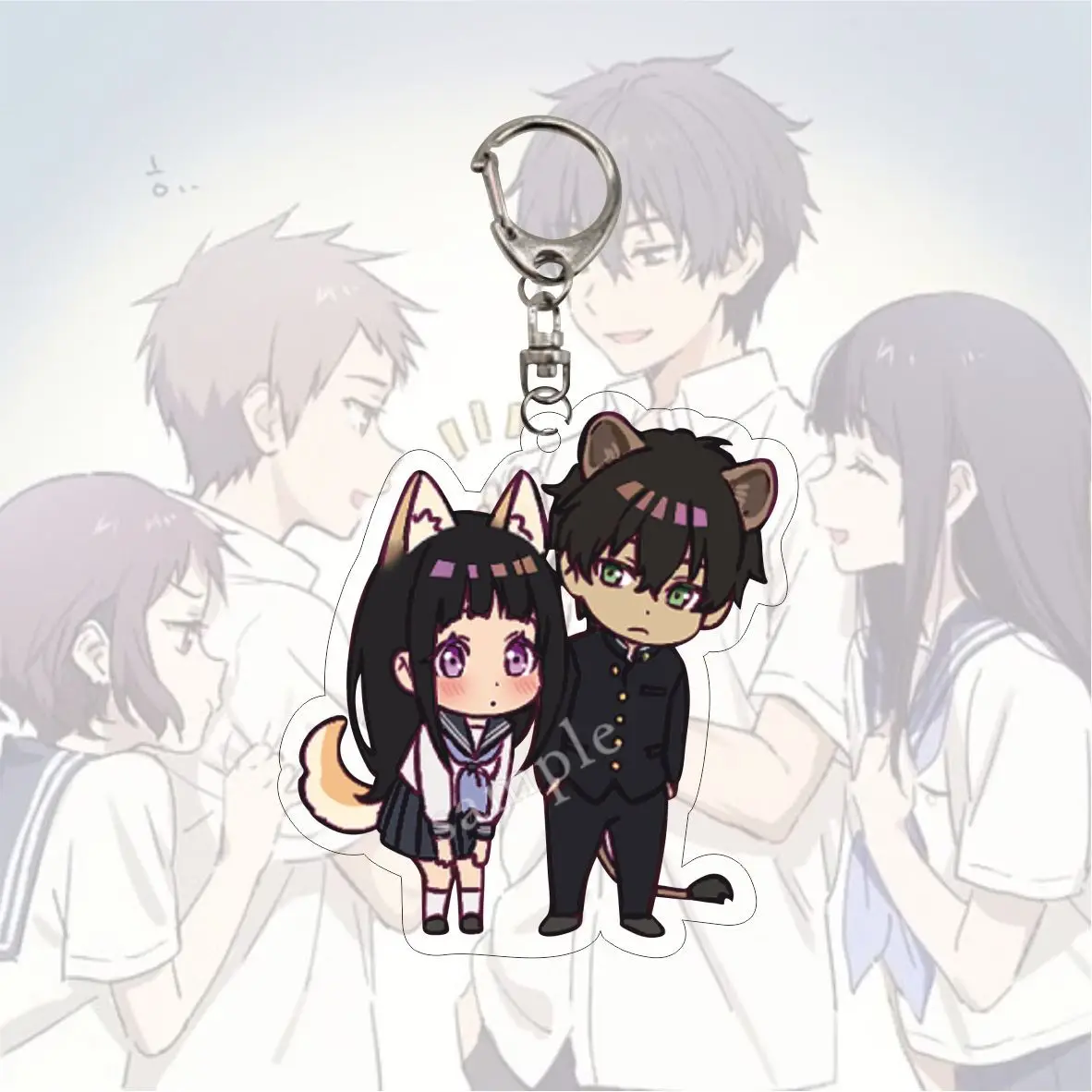 Hyouka Oreki Houtarou Chitanda Eru аниме брелок для ключей
