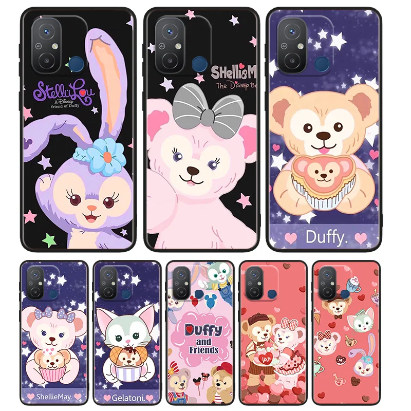 

Duffy Bear Phone Case For Xiaomi Redmi A1 12C 11A 11 10C 10 9T 9AT 9A 10A 9C 9 8A 8A 7A 7 Plus Black Cover