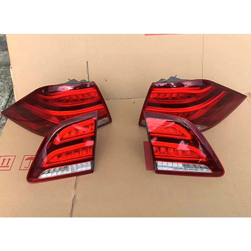 Для Mercedes-Benz W166 GLE320 GLE350 GLE400 GLE500 GLE550 2015-2019 красный задний автомобильный