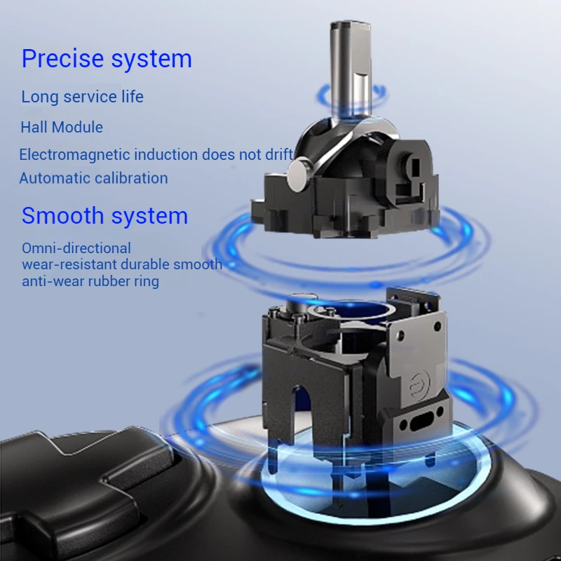 Новый QRD Spark N5 Bluetooth-геймпад джойстик для зала шестиосевой гироскоп двойной мотор