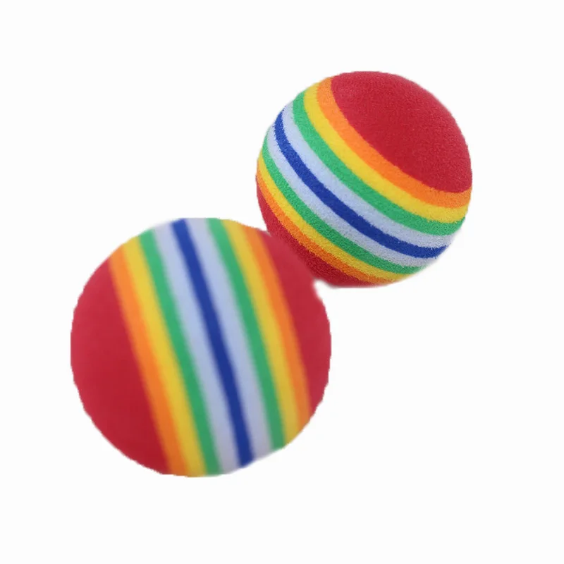 

Pet Ball Toy Colorful Safety Toys for Dog Cat Play Good Company Kitten Puppy Toys all available 3 Sizes Pet Toys