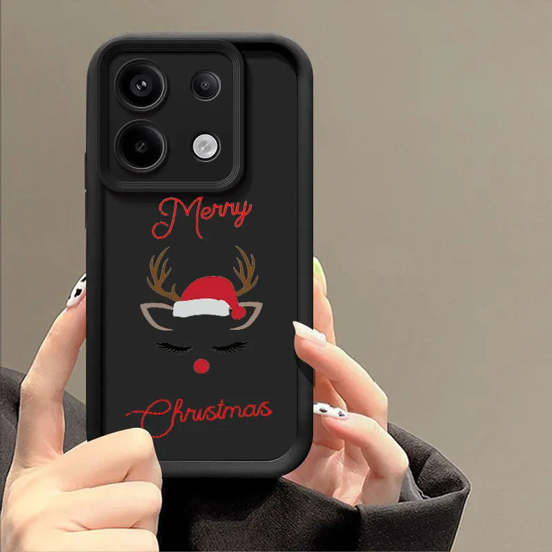 Рождественский Модный чехол для Redmi NOTE 10C 11 11T 12 12S 12C 13 13C A1 A2 A3 K40 K50 PRO PLUS 4G