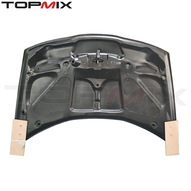 Фото Карбоновый капот для Honda Civic Type-R FN2 2007-2010 — высококачественный карбон, специально для данной модели автомобиля №5