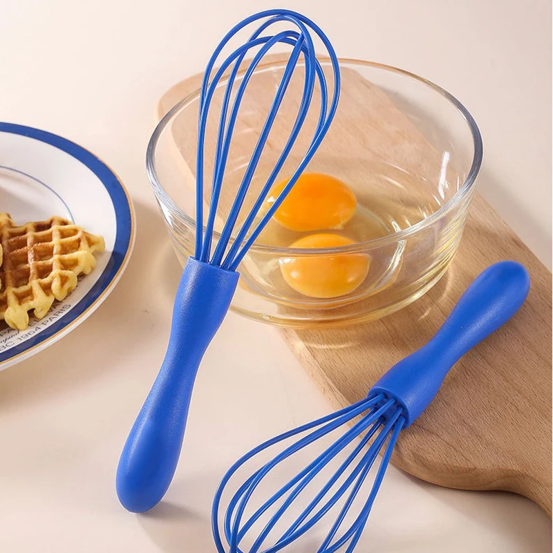 Силиконовый Венчик Для Яиц Ручной Портативный Кухонный Инструмент Взбивания