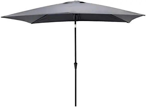 

ft Half Round Outdoor Market Umbrella with Tilt, Ivory Umbrella Umbrella corporation Mini umbrella Rain poncho Raincoat On clo