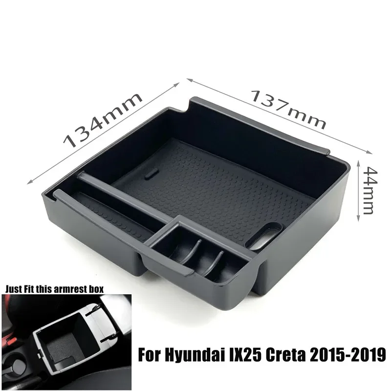 

Лоток для ящик для хранения в подлокотнике автомобиля Hyundai Kona Encino CELESTA Tucson iX35 iX25 Creta VERNA Solaris LAFESTA Elantra Avante Mistra