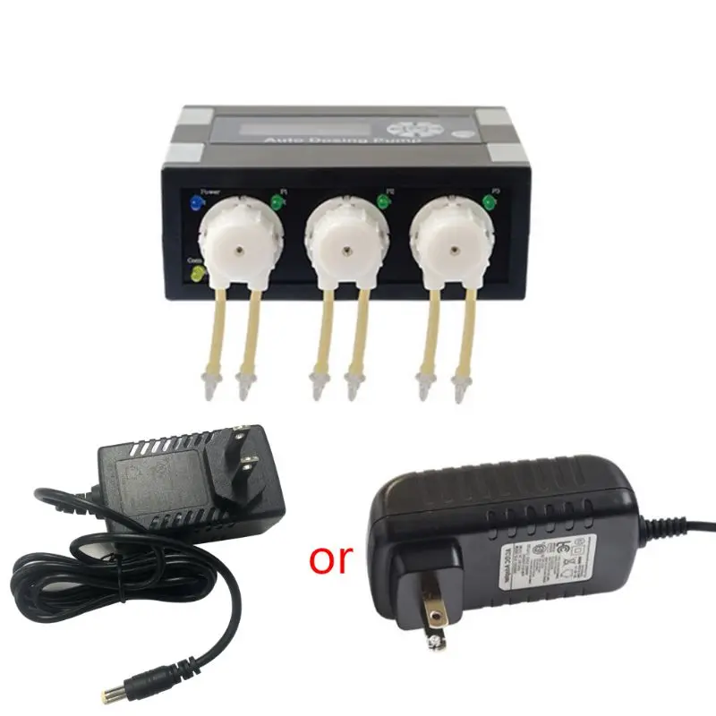 

Многоголовочный автоматический прецизионный перистальтический насос, кормушка для аквариума, кораллов, автоматическое время, добавлен Дозирующий цилиндр