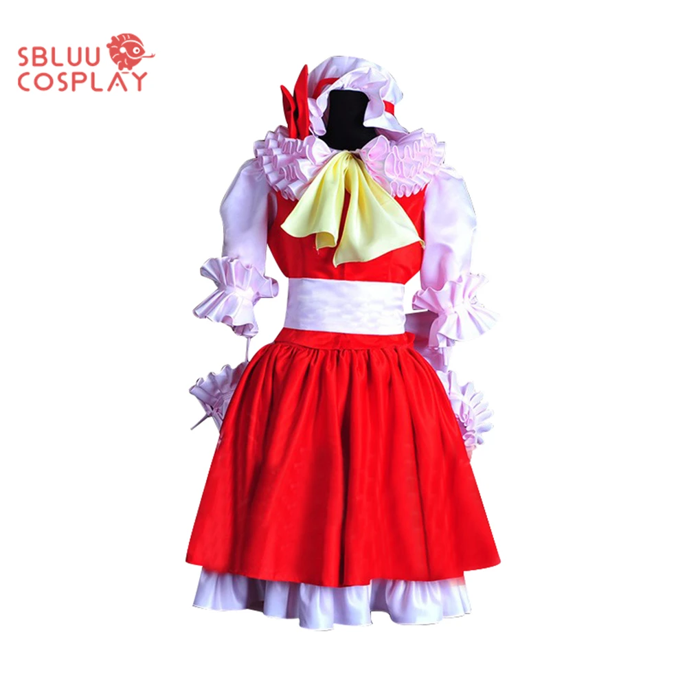 

SBluuCosplay Touhou Project Flandre Scarlet Cosplay Costume Custom Made Satin Material
