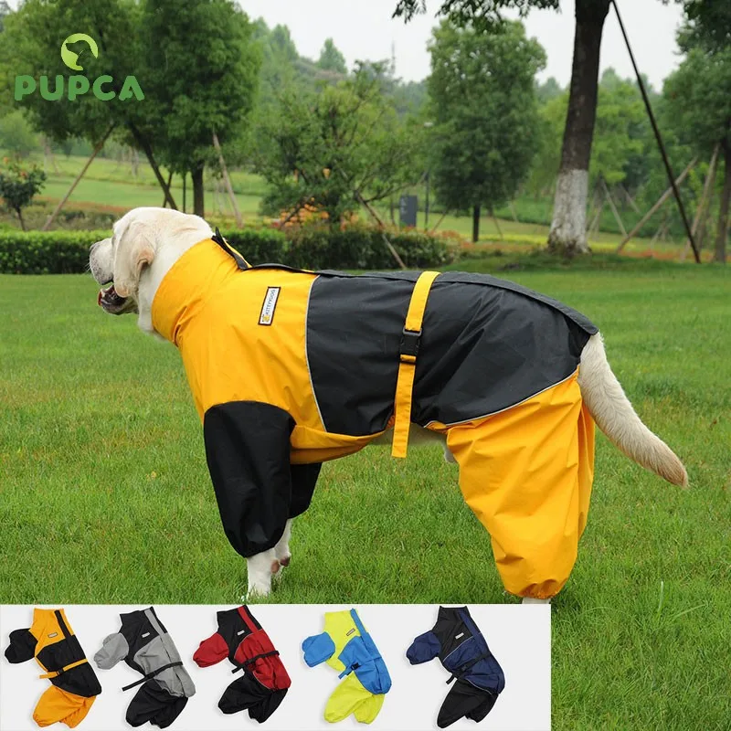 

Новая одежда для домашних животных куртка с высоким воротником для собаки золотистый ретривер Лабрадор 30 кг Одежда для больших собак комби...