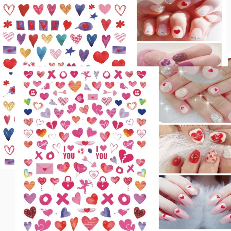 

Nail Stickers Rose beautiful Love Rose Frangipan Nail Art Water Decal Nail Art Decorations Accessories For Nail Tips Beauty