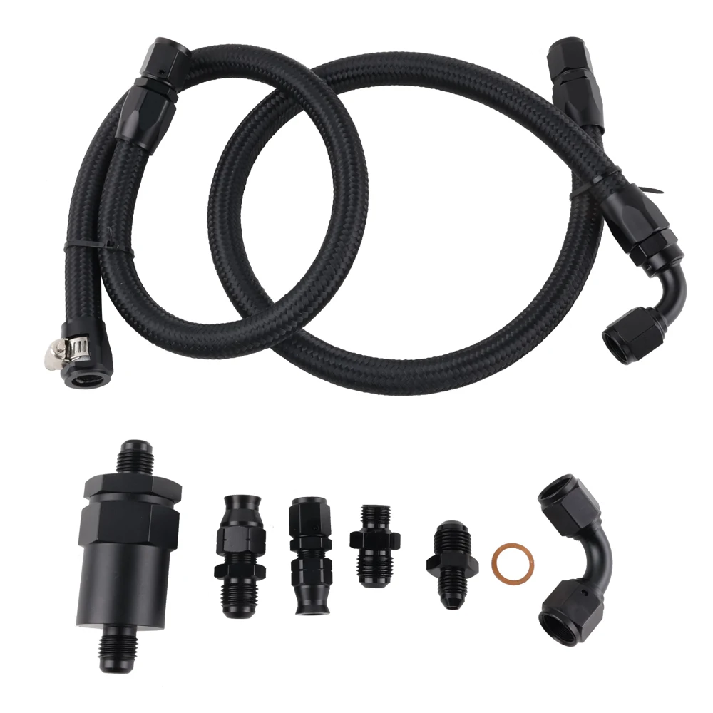 

K Series Tucked Fuel Line Kit For Honda Civic Integra Feed Return Line K20 K24