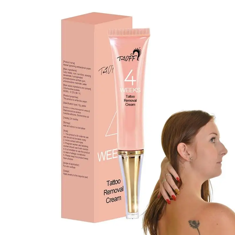

Tattoo Cleanser Permanent Tattoo Removal Cream Pattern Cleaning Gentle Non-irritating Painless Removal Tattoo Remover Gel
