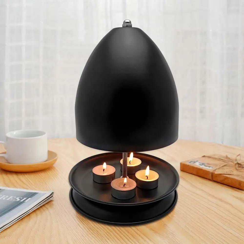 

Heating Candle Stove | Tea Light Oven Metal Radiator | Double-Walled Candle Heater For Home Study Office Living Room