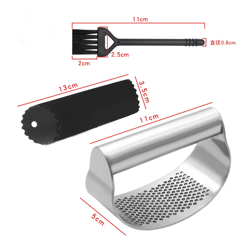 430 чеснокодавка г. пресс для чеснока из нержавеющей стали изогнутый измельчитель