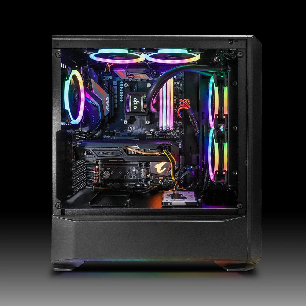 кулера 120 мм ргб. кулер для корпуса пк с подсветкой. Darkflash dr12. корпусный вентилятор на процессор. 120mm led silent computer case fan.