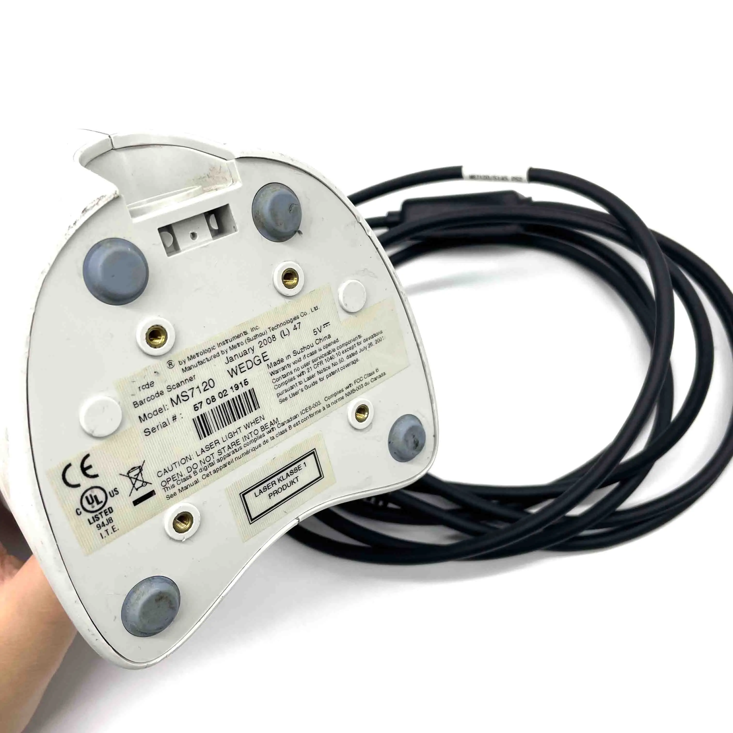 Белый кабель сканера штрих-кода PS/2 для клина HONEYWELL Orbit 71A38 31A38 MS7120