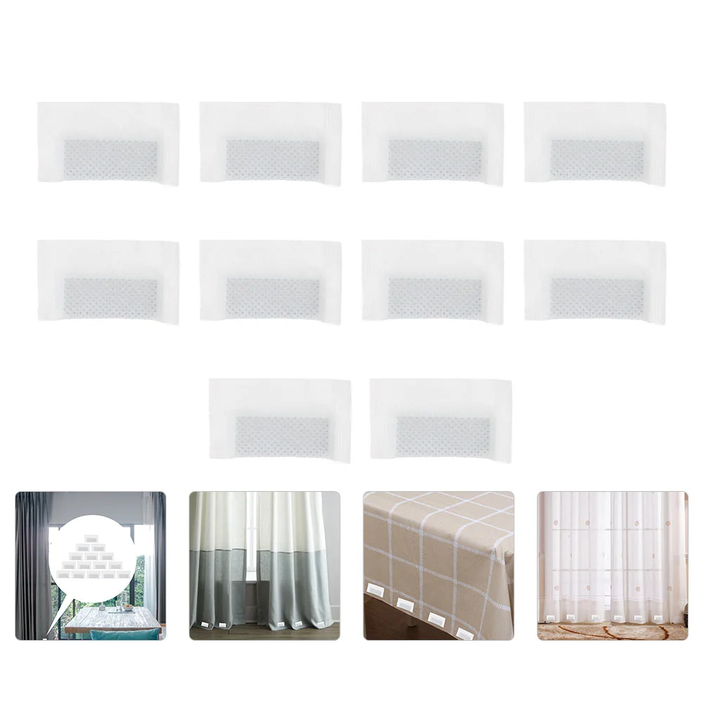

20 Pcs Weight Block Curtain Drapery Magnetic Signs Window Bottom Non-woven Fabric Screens