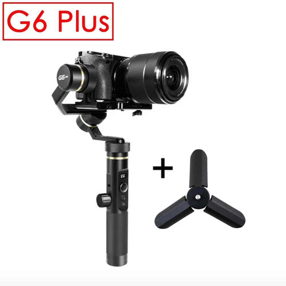 Camera Stabilizer G6 Plus Max 3-Axis Handle Splashproof Gimbal Stabilizer for Mirrorless Sony GoPro Hero 10 9  Iphone 13 phones