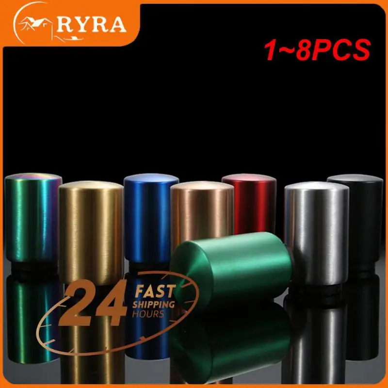 

1~8PCS Automatic Beer Bottle Opener Stainless Steel Press Type Opener Magnet Push Down Bottle Opener Soda Opener Kitchen