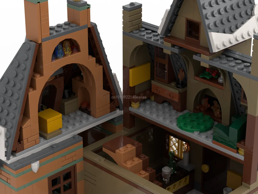 1048 шт. креативный фильм Волшебный мир строительный блок Moc модульная модификация