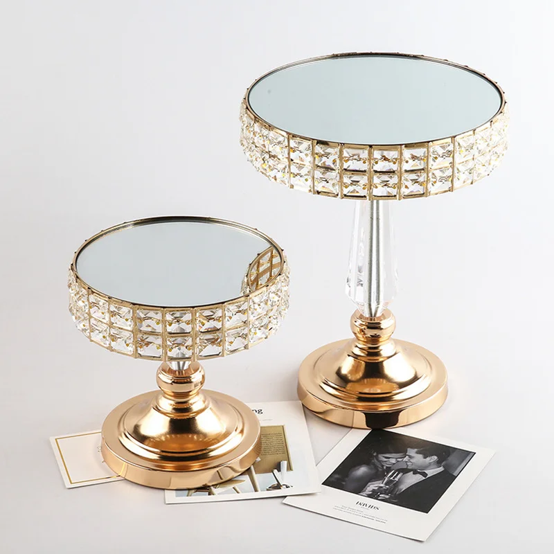 

Cake Plate Dessert Display Round Cupcake Wedding Party Birthday Decor Kitchen Fruit Trays Desktop Tea Snack Sweet Table Stand