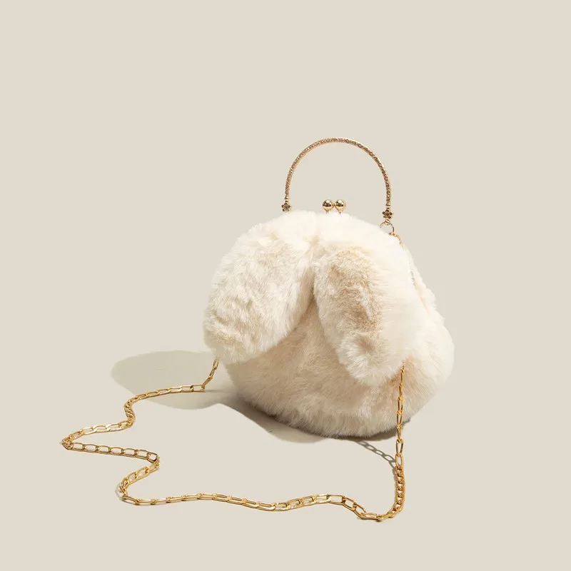 

Винтажная Милая Универсальная женская сумка Maxdutti в стиле блогера, вечерняя элегантная плюшевая Сумочка, мессенджер с текстурой на одно пле...