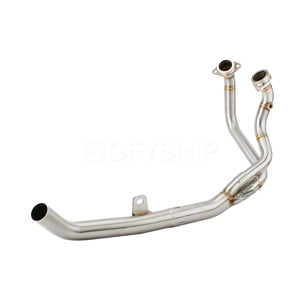 

For Honda Africa Twin 1100 2020-2023 CRF 1100 CRF1100L Decat Escape Slip-on Motorcycle Exhaust Header Link Pipe Catalyst Delete